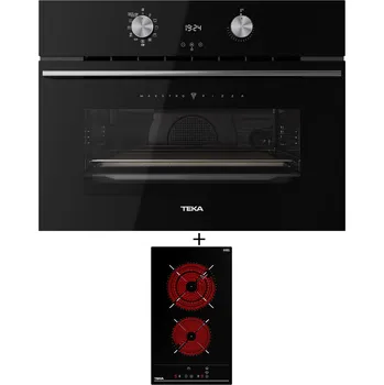 Varná deska SET Teka HLC 8510 P BK MaestroPizza + TZC 32320 TTC BK