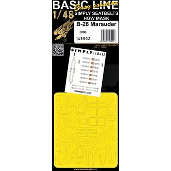 Plastikový model 1/48 B-26 Marauder (ICM) BASIC LINE