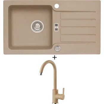 Granitový dřez Granitový dřez SET Alveus NIAGARA 30 beige 55 + Alveus TONIA beige 55