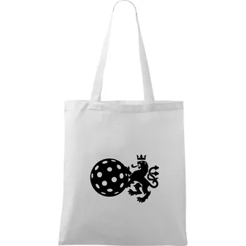 Český lev florbal - Taška bavlněná - 42 x 38 cm ( Bílá )