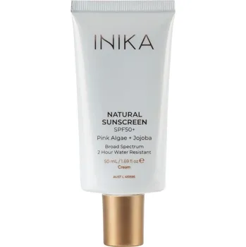 Přípravek na opalování Inika Organic přírodní opalovací krém SPF50+ 50 ml