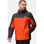 Regatta Pánská outdoorová bunda Birchdale RMW279 oranžová/černá Velikost: S
