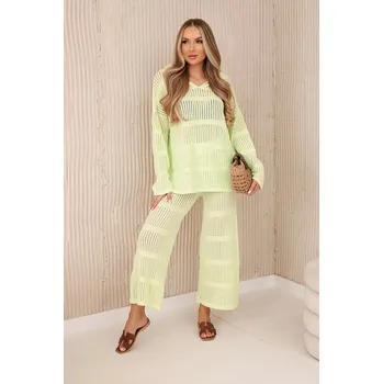 Dámská mikina Kesi Dámská souprava Ilduara pistáciová S