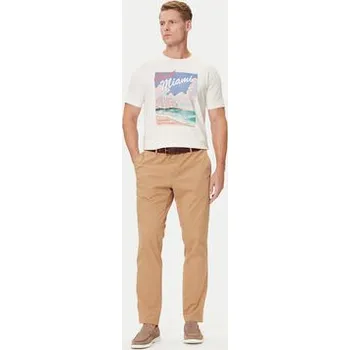 Oblečení a móda Gant T-Shirt 2003341 Écru Regular Fit M