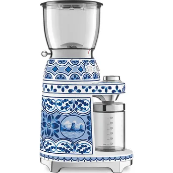 Mlýnek na kávu Smeg Dolce&Gabbana Mlýnek na kávu Blu Mediterraneo CGF01DGBEU