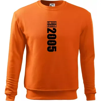 Pánská mikina Limited edition 2005 pruh - Mikina Essential pánská - S ( Oranžová )