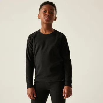 Regatta Dětské termo triko Junior Thermal Baselayer RKU021 black Velikost: 152