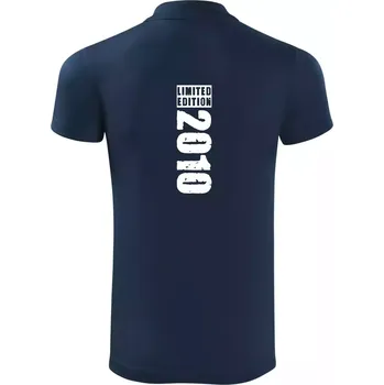 Pánská košile Limited edition 2010 pruh - Polokošile Victory sportovní (dresovina) - M ( Námořní modrá (velmi tmavá - téměř černá) )