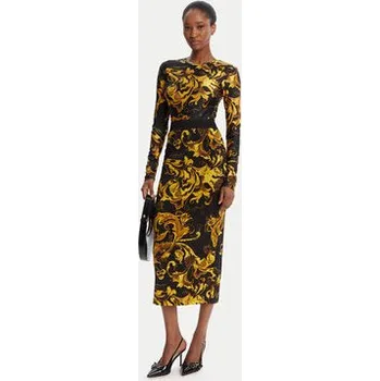 Dámská sukně Versace Jeans Couture Pouzdrová sukně 79HAE806 JS500 Černá Slim Fit 40