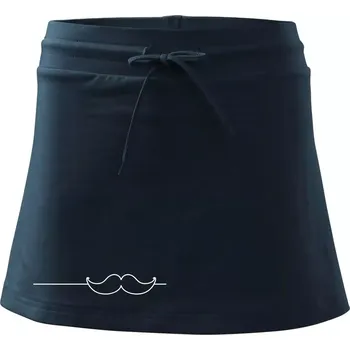 Dámské oblečení Linka knírek - Sportovní sukně - two in one - XS ( Námořní modrá (velmi tmavá - téměř černá) )
