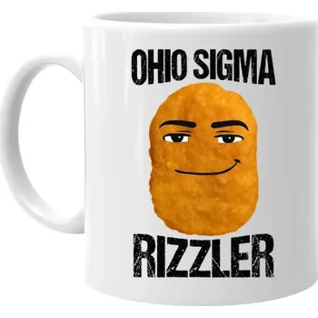 Žertovný předmět Ohio sigma rizzler - hrnek s potiskem- Tričkový.cz