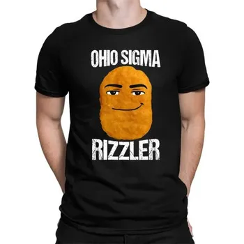 Žertovný předmět Ohio sigma rizzler - pánské tričko s potiskem- Tričkový.cz