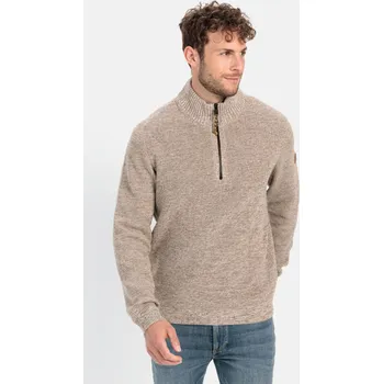 Pánský svetr SVETR CAMEL ACTIVE PULLOVER TROYER SAND