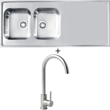 Nerezový dřez Nerezový dřez SET Alveus CLASSIC PRO 110 nerez + Alveus VIOLA nerez