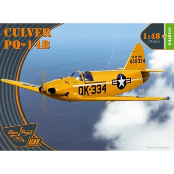 Plastikový model 1/48 Culver PQ-14B, Starter Kit (4x camo)