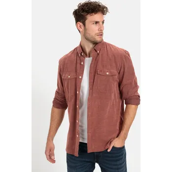 KOŠILE CAMEL ACTIVE FREIZEITHEMD 1/1 ARM BRICK RED