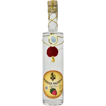Alkoholický nápoj Malinový Geist Karfíkův Dvůr 0,5l 42%