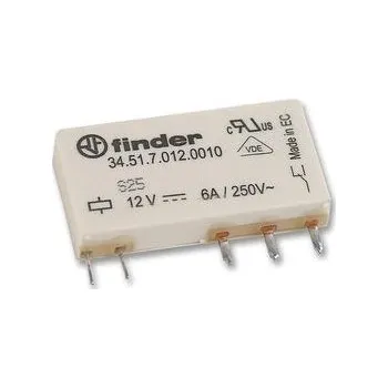Relé Relé 34.51.7.012.0010 12V DC 1x 6A FINDER CZ, s.r.o. 47-06-389-24730