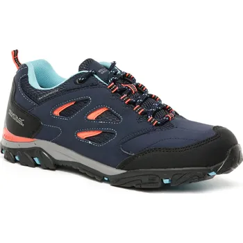 Pánská sportovní obuv Dětské trekové boty Regatta RKF572 Holcombe Low tm. modrá/losos Velikost: 35
