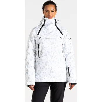 Dare2b Dámská lyžařská bunda Slide Out Overhead DWP605 white dash print Velikost: 46