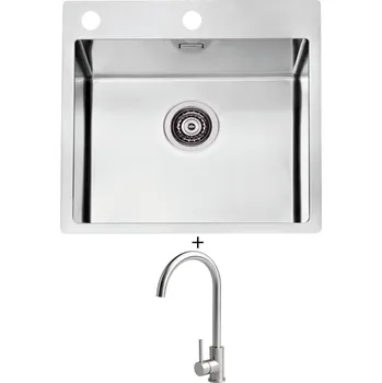 Nerezový dřez Nerezový dřez SET Alveus PURE 30 nerez + Alveus VIOLA nerez