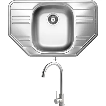 Nerezový dřez Nerezový dřez SET Alveus ALLUX 30 nerez + Alveus VIOLA nerez