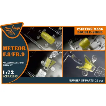 Plastikový model 1/72 Meteor F.8/FR.9 paint.mask double-sided (AIR)