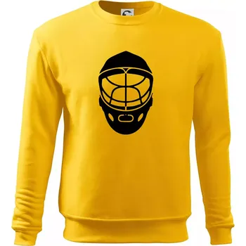 Pánská mikina Florbal maska - Mikina Essential pánská - M ( Žlutá )
