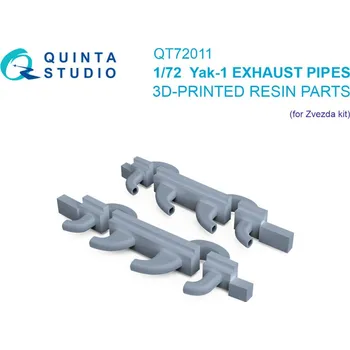 Plastikový model 1/72 Yak-1 Exhaust pipes (ZVE)