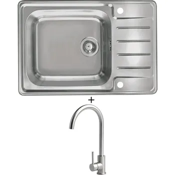 Nerezový dřez Nerezový dřez SET Alveus PRAKTIK 120 nerez + Alveus VIOLA nerez