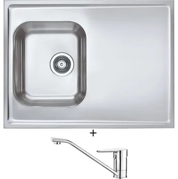 Nerezový dřez Nerezový dřez SET Alveus CLASSIC PRO 30 nerez + Deante CORIO BFC 060M chrom