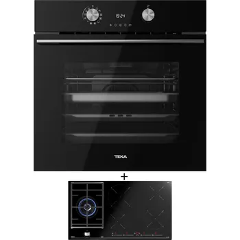 Vestavná trouba SET Teka HLB 8550 SC BK + Teka JZC 95314 ABC BK