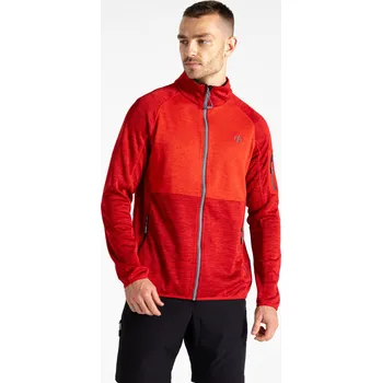 Pánská móda Dare2b Lehká pánská mikina Torrek DMA720 danger red Velikost: XXXL