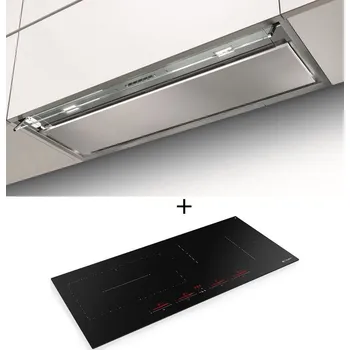 Digestoř SET FABER IN-NOVA PREMIUM X KL A120 + FABER FCH SLIM 94 BK KL