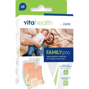 Náplast VitaHealth - FAMILYpro sada rodinných náplastí, 28 ks
