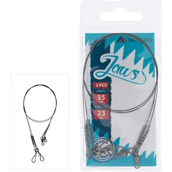 Mikado Lanko - JAWS TITANIUM LEADER LIGHT 35cm/10kg - bal.2ks