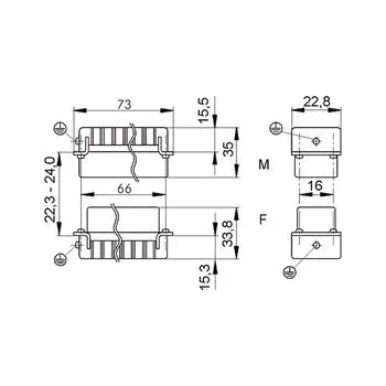 elektrický kabel H-D 25 SCM vidlicová vl. 11283300 LAPP KABEL s.r.o. 35-12-013-11283
