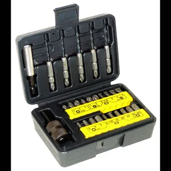 Klíč C.K T4519 sada bitů, 27dílná, plochý, křížový PH, křížový PZ, inbus, vnitřní šestihran (TX), 1/4 (6,3 mm)