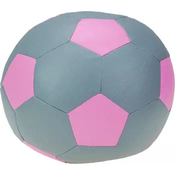 Taburet Sedací vak - míč 80 cm - šedá + vřesová