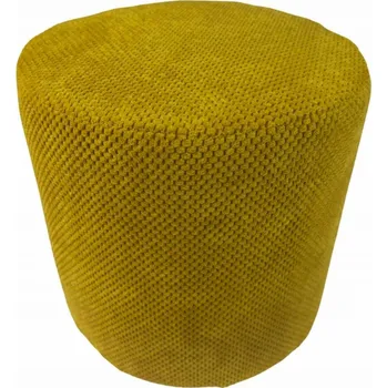 Taburet Taburet čalouněný Max Mebels oranžový