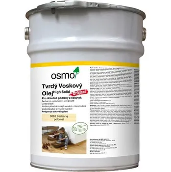barva a nátěr na dřevo Osmo 3065 Tvrdý voskový olej, polomatný 10 l
