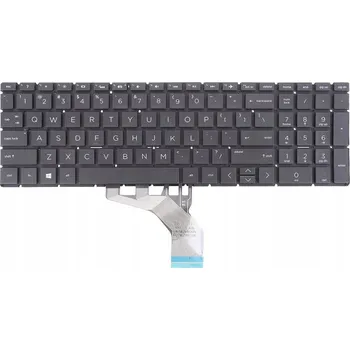 Náhradní klávesnice pro notebook Klávesnice L22750-001 L28090-001 HP 250 G7 CZARNA LED pro HP, Compaq