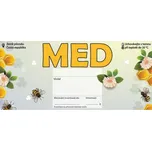 Etiketa med obecná typ 4 11 x 5 cm