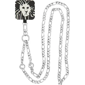 Pouzdro na mobilní telefon Anne Klein crossbody řetízek k mobilu kovový WK/4023SVSV