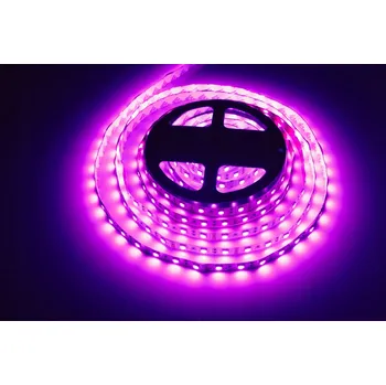 LED páska LED pásek 12V UV Fialový 5m SMD 5050 IP65