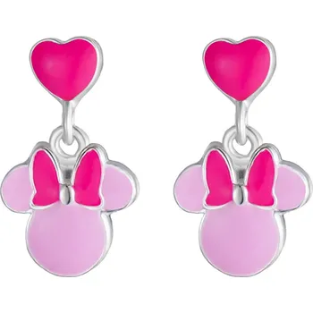 Náušnice Disney dětské náušnice MINI Minnie stříbrné ES00111SL.CS