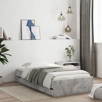 Postel Samostatná dřevěná postel VidaXL 60x120 vícebarevná