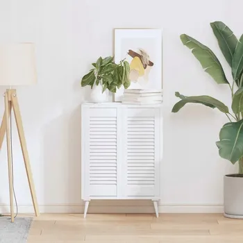 Komoda Komoda VidaXL 29,5 x 69 x 1 cm, bílá