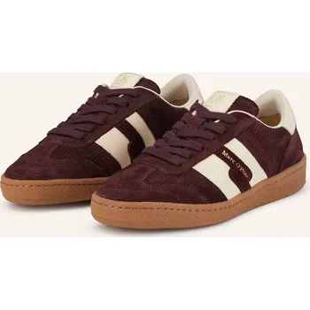 Dámské tenisky Marc O'polo Dámské Sneakersy, tmavě červená / krémová, 37