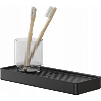 Koupelnový nábytek Tiger Carv koupelnová polička 28 cm černá 800249